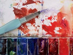 Arteza Water Brush Pens | Assorted Tips – Set of 4