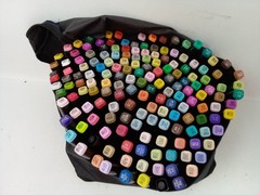 168PCS Touch Youch Marker Set Permanent Double-Ended Highly Pigmented Colors