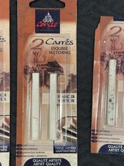 Conte A Paris Sketching Crayons Black B 2B HB Noir Black Blanc White Lot 1I99