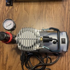 Central Pneumatic 1/6 HP 58 PSI Oilless Airbrush Compressor 83657