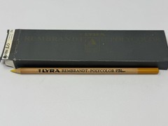 12 Lyra Rembrandt Zitron Lemon Yellow Colored Pencils Made in West Germany