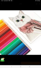 36 Colored High-Quality Soft Core Oil-based Pencil Set