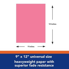 Tru-Ray Construction Paper 9×12″ Shocking Pink 9 x 12 Inches,