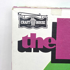 VINTAGE 1970’s CRAFT HOUSE THE BIG 3 OIL PAINT BY NUMBER KIDS CRAFT IN BOX