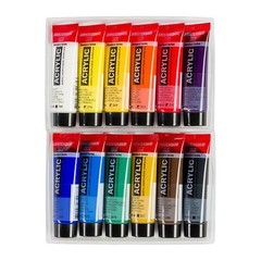 Amsterdam Acrylic Standard Series Paint Set 12x20milliliter
