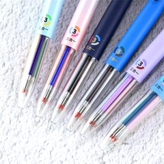6 PCS Multicolor Pen 4-in-1 18 Colors 0.5mm Multicolor Pen in 0ne 3-in-1 Retr…