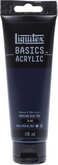 Water-Soluble Acrylic Paint 4 oz B-162 Prussian Bluhue – Quick Drying