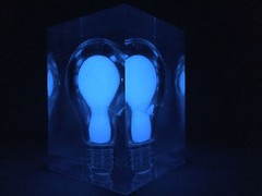 500g Glow in the Dark Pigment Powder COBALT BLUE, SuperGrade Strontium Aluminate