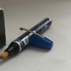 Dykem 40001 Brite-Mark 40 Paint Markers/Valve Action, Medium Tip, Blue box of 12