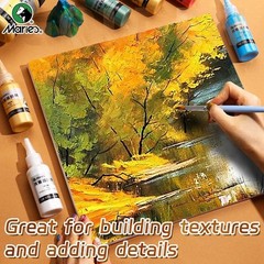 50ml Marie’s Metallic Acrylic Paint, Pearlescent Rich Shiny Pigments with Bottle