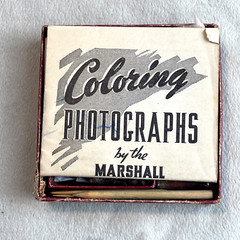 Vintage Marshall’s Transparent Photo Oil Colors No. “0” Set