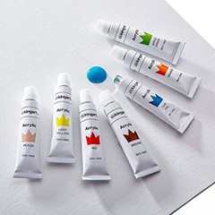 Studio Acrylic Paint Set 12 ml 12 Colors Perfect for Art and Craft Projects