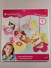 3- VTG 2010 American Girl Art Sticker and Craft Book Paper Lot Scrapbook NEW
