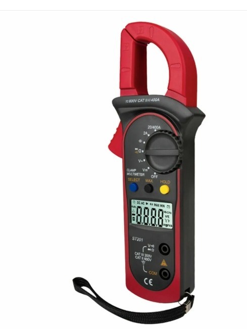 Digital Multimeter Tester AC DC Volt Ohm Amp Clamp Meter Auto Range LCD Handheld