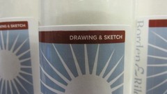 Borden & Riley No.35W White Sunglow 8lb Sketch Paper Acid Free 18 inchs x 50 Yds