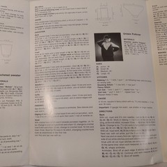 Phentex Fashion Knit Instruction Book 5 Exclusive Patterns Sweaters