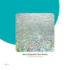Holographic Silver Strands Glitter Paint Additive 100g (3.5oz) | Sparkle Glit…