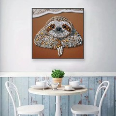GEMFAMILY Special Shaped Diamond Art Painting Kits for Adults, Sloth HL082