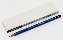 Staedtler Mars Lumograph 2B 100-2B Drawing Pencils, Pack of 6