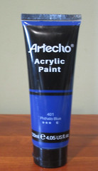 NEW Artecho Acrylic Paint Phthalo Blue Paint 120ml 4.05 US fl. oz. Tube