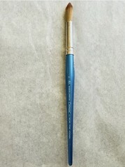 Lot of 9 Artists Brushes Princeton-Robert Simmons-Windsor Newton-Various Sizes