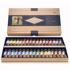 Mijello Mission Gold Class Pure Pigment Watercolor Paint Set 34 Colors MWC1534P