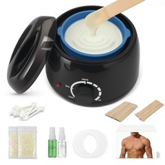 SUERBEATY Mini Waxing Kit for Men Women, 250ml Beginner Friendly Wax Kit For …