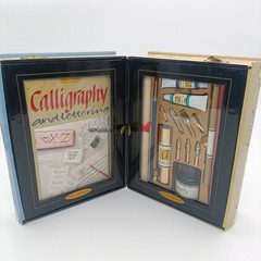 The Art and Craft Library Calligraphy and Lettering Set Opened but Never Used