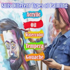 0.75″ Extra Fine Artist Stretched Canvas. Many Sizes Bulk Discounts. USA Made