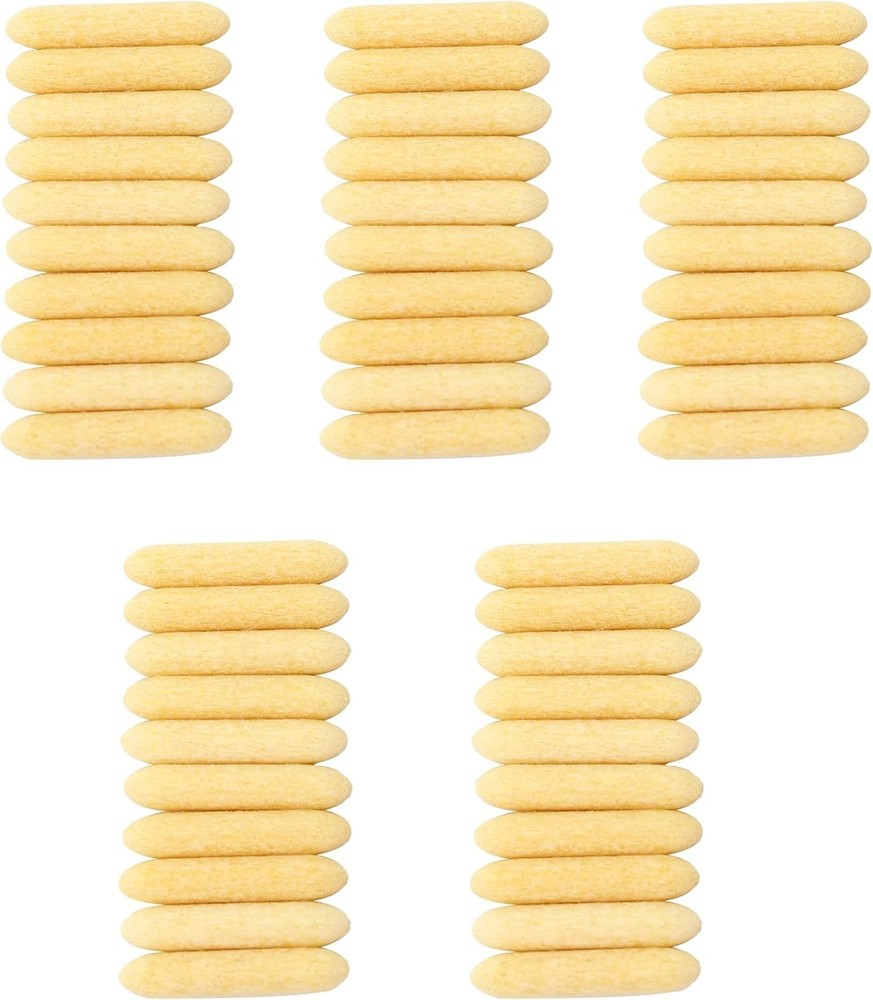 50Pcs Paint Marker Tips Replacement Nibs, 0.9X0.2″ for Acrylic Marker Brush Perm