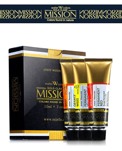Mijello Mission Gold Watercolor 126 Individual Colors in 15ml Tube – New Release