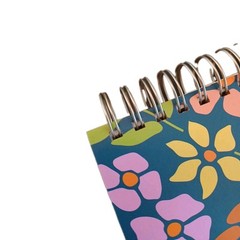 Delilah Jane – Large Sketchbook – Hippy Floral Pattern – NEW – 12x9x1