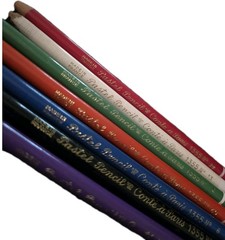 Lot of 7 – VTG Conté A Paris Pastel Art 1355 Pencils – White Drawing Pencil