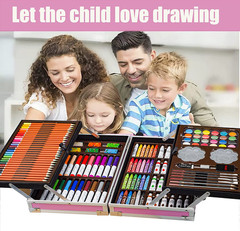 Art Set, 139 Pack Painting Drawing Art Supplies Kit with 2 Sketch Pads, Double L