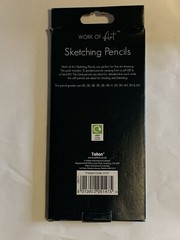 Tallon Work Of Art Graded Sketching Pencils x 12 Grades 6B-6H