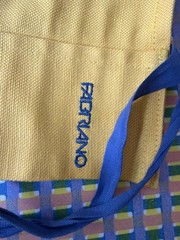 Fabriano Made Italy Set 24 chunky coloured pencils linen roll up Excellent Cond