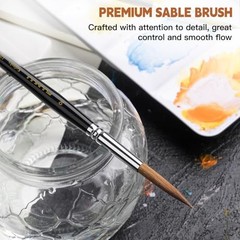 Fuumuui Kolinsky Brush Set Watercolor 4PCS
