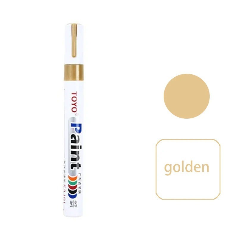 TOYO Tire Letters Waterproof Permanent Paint Marker Pen Car Tires Rubber Metal