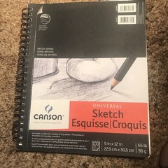 Canson Sketch Pad/Drawing Set Bundle