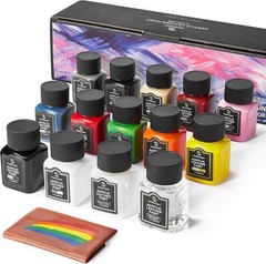 14 Original Colors Acrylic Leather 14 Colors, 14