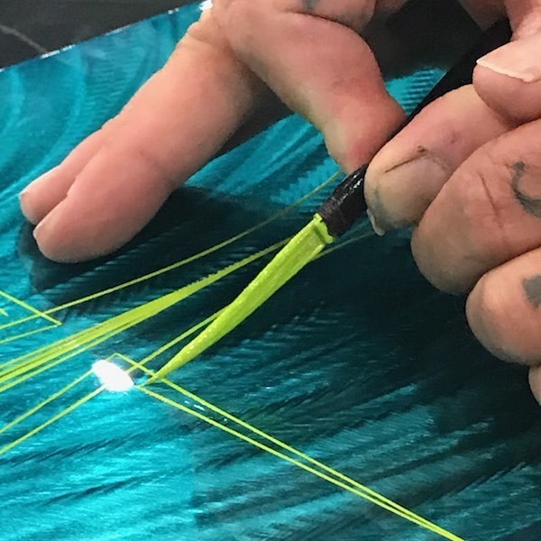 Hall of Fame pinstriper VON DAGO “Pro-Series” #00 Pinstriping Brush – Now Public