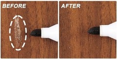 New Upgrade Furniture Pens for Touch Up, 12 Colors Wood Scratch Repair Markers,