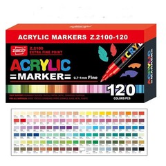 36-240 acrylic markers for drawing on wood, metal,plastic,fabric, glass,ceramics