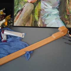 Oil Painting Mahl Stick Arm Rest Sturdy Professional Steadying Painter Hand