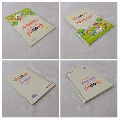 Groovd Magic Copybook For Preschoolers Numbers Practice Book only No Pen