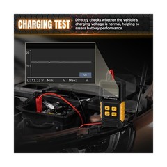 Car Battery Tester 12V 24V Automotive Battery Load Tester 30-2000 C… Fast Ship