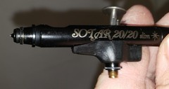 Badger Air Brush SOTAR 20/20 Gravity Feed Airbrush 2020-SF Slim + Conversion Kit