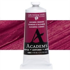 GRUMBACHER ACRYLIC ALIZARIN CRIMSON 90ML C001