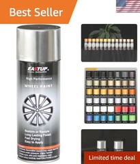Metallic Chrome Acrylic Enamel Wheel Paint – Brilliant Finish, High Durabilit…