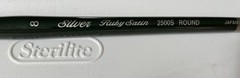 Silver Ruby Satin 2500S #8 Round Artist Brush